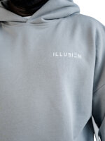 Hoodie Unisex Ice Grey L