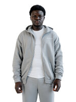 Zip Hoodie Unisex Ice Grey S