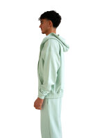 Zip Hoodie Unisex Mint Green M