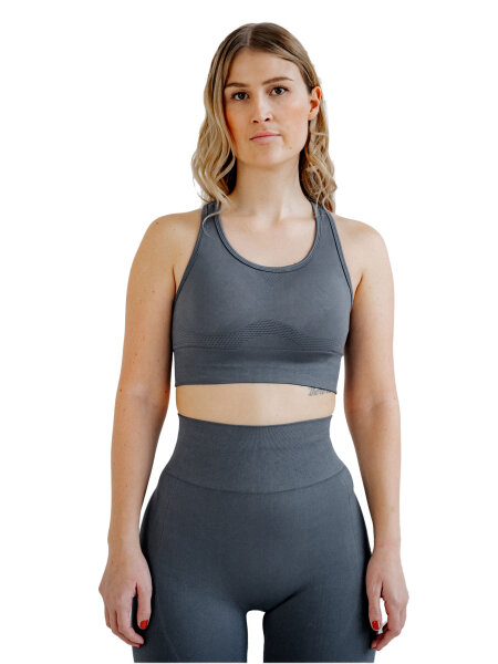 Seamless Bra Alpha Grey M