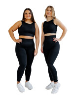 Seamless Bra Black L