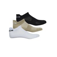 Illusion Sneaker-Socks Set White,Black,Beige 9-Pack