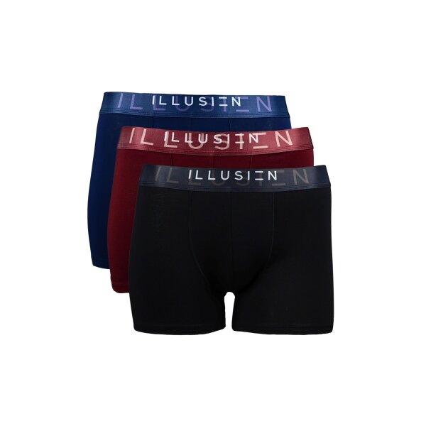 Illusion Boxershorts Trunks-Style colorful 3-Pack XL