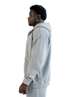 Zip Hoodie Unisex Ice Grey